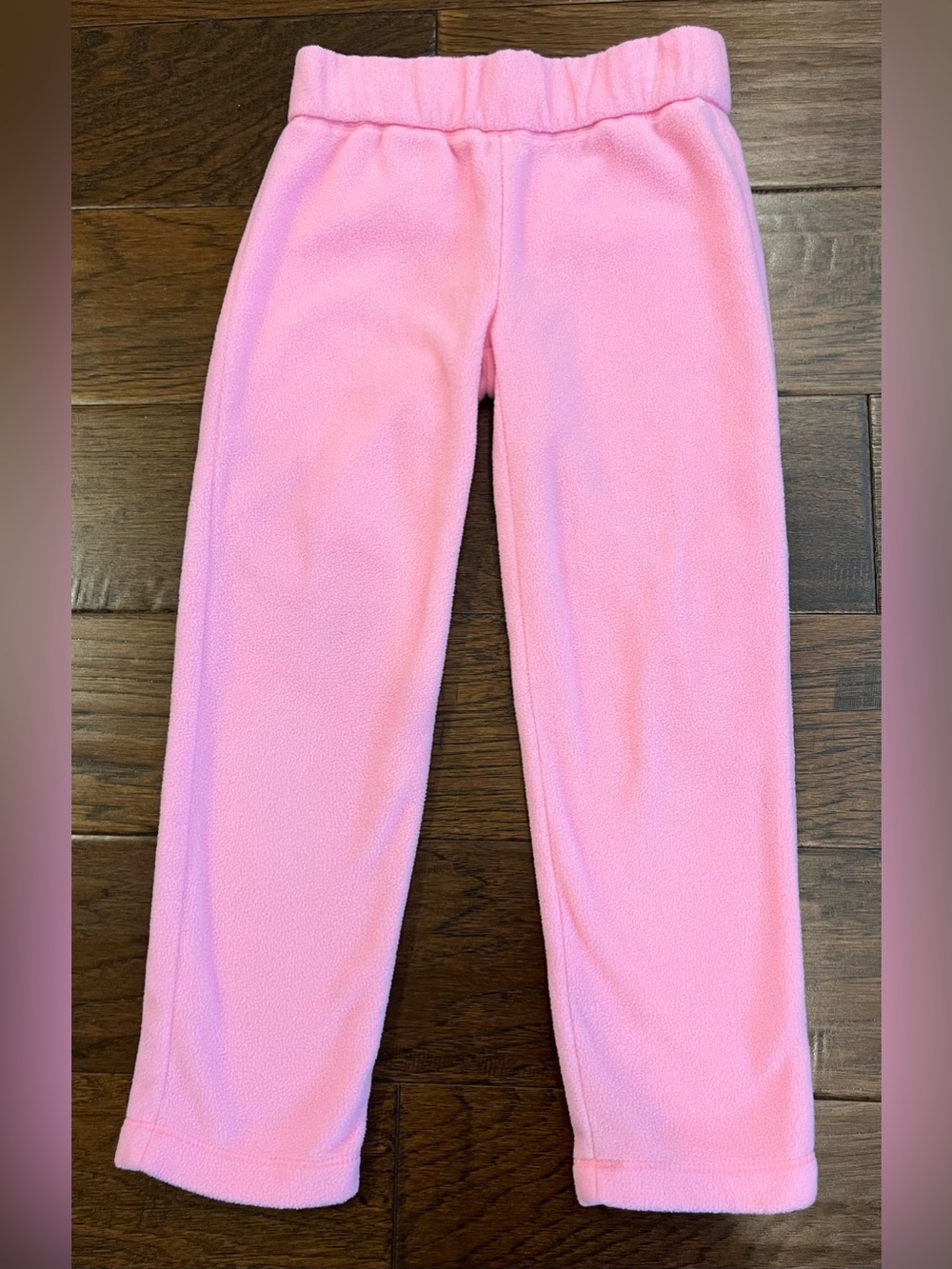 The Children’s Place GIRLS Pink Fleece Pull On Sweatpants Joggers Size 5/6